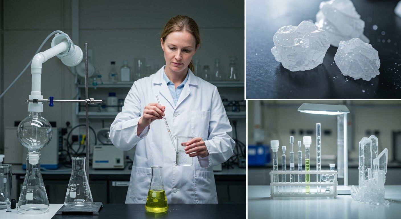 A cink-szulfát fontos tápanyag a növények számára.