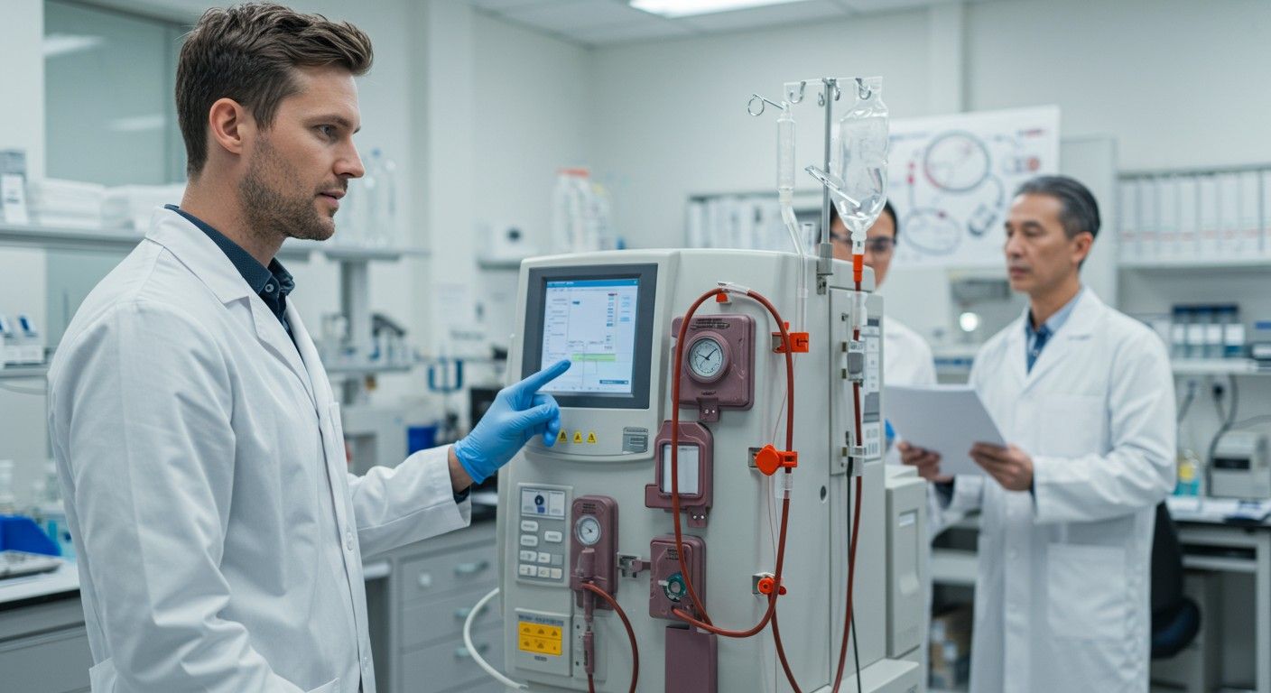 A dialízis felfedezése forradalmasította a vesebetegségek kezelését.