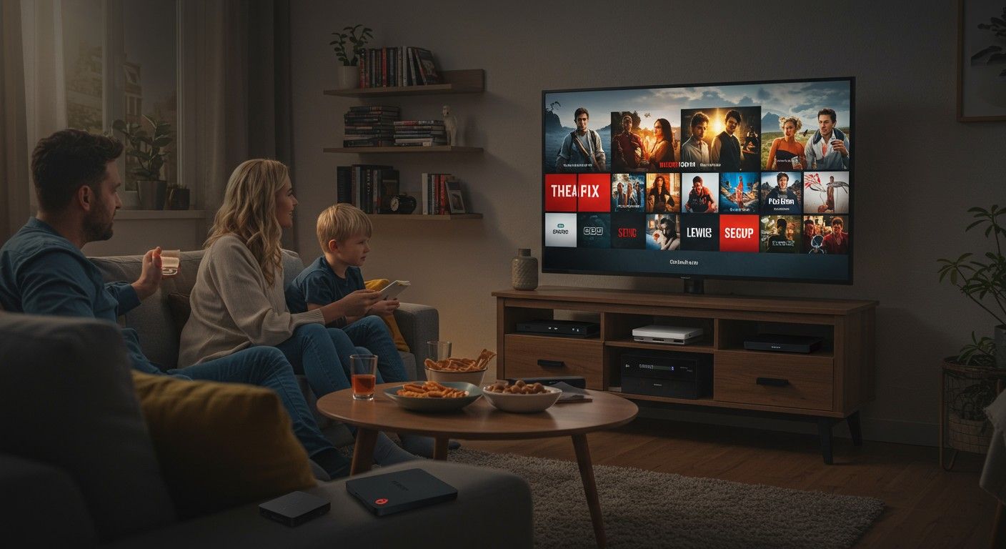 A streaming szolgáltatások átalakítják a főidő nézési szokásait.
