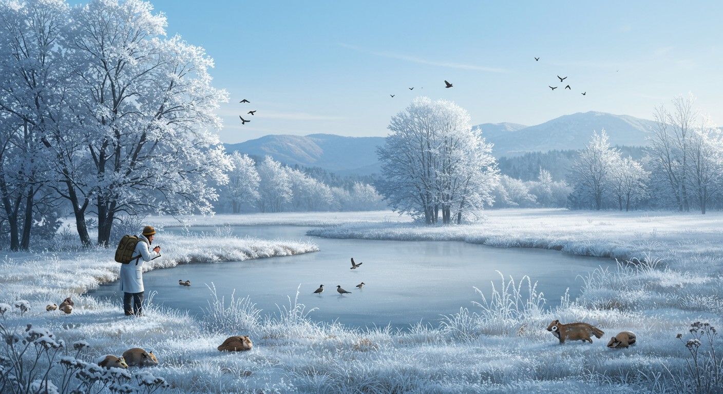 A fagyék alkalmazkodást és túlélési stratégiákat igényel.