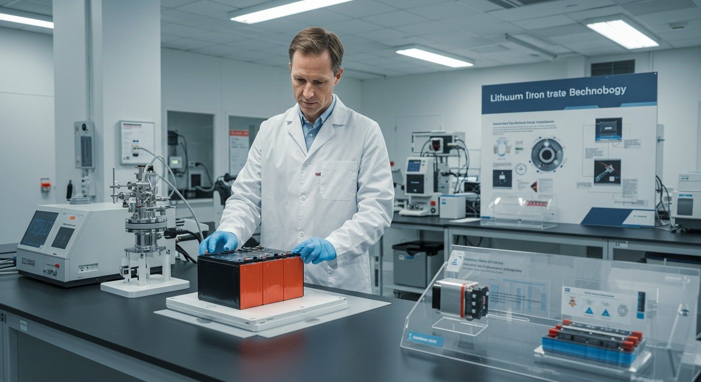 A lítium-vas-foszfát javítja az akkumulátorok biztonságát és élettartamát.