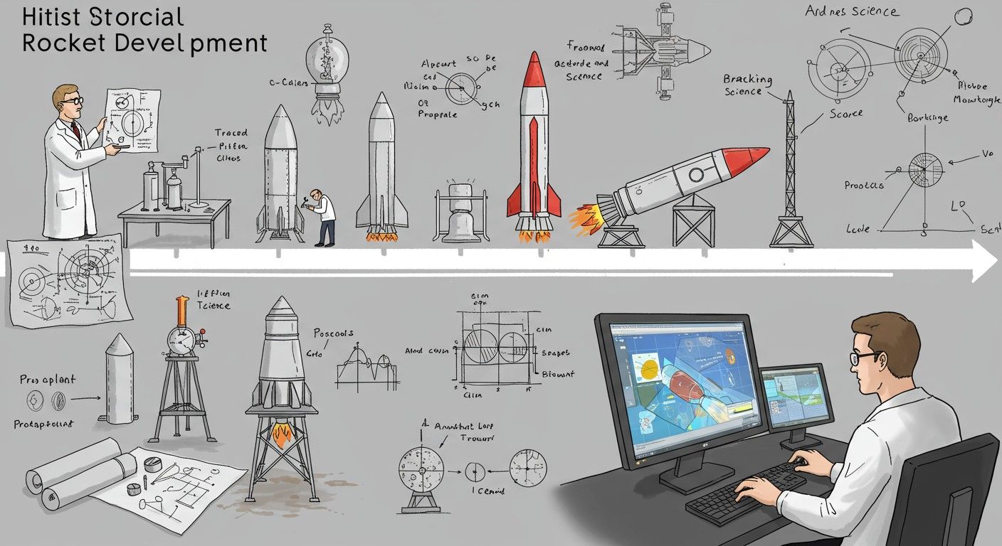 A fékezőrakéták fejlődése új lehetőségeket teremtett az űrutazásban.