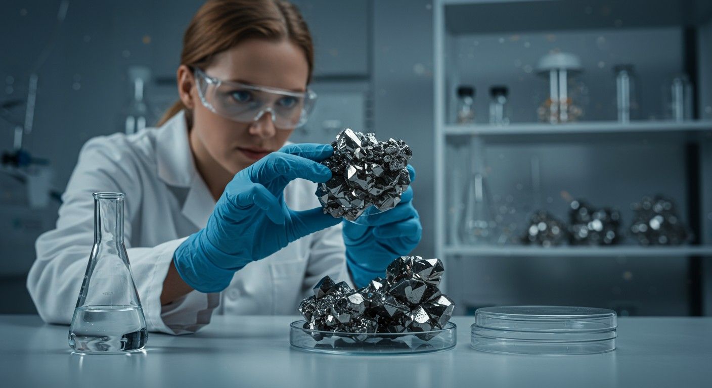 A fémes kristályok hőkezelése javítja a mechanikai tulajdonságaikat.