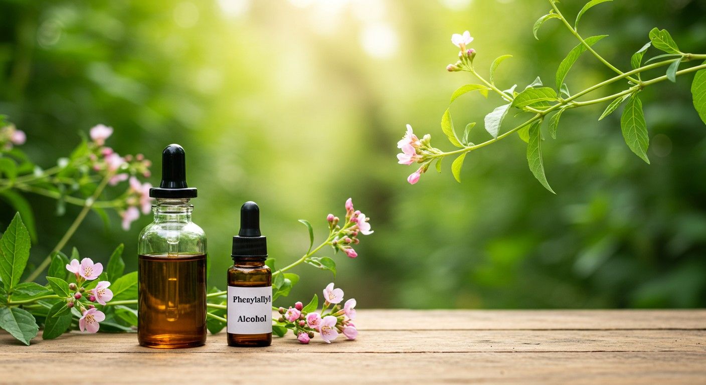 A fenilallil-alkohol természetes aromaként virágokban található.