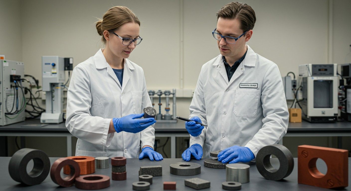 A ferritek különböző mágneses tulajdonságokkal rendelkeznek.