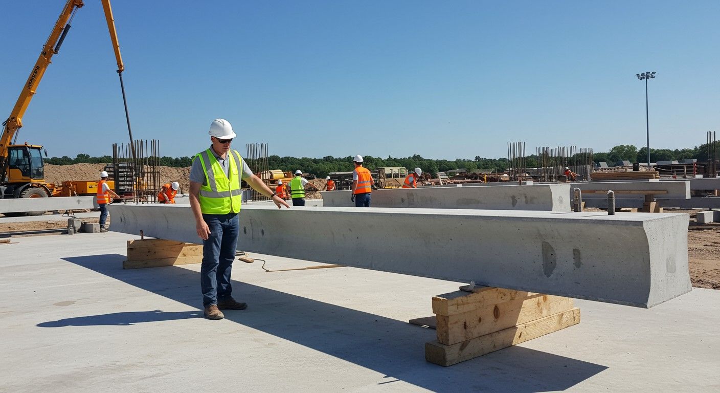 A feszített beton meghosszabbítja az épületek élettartamát.