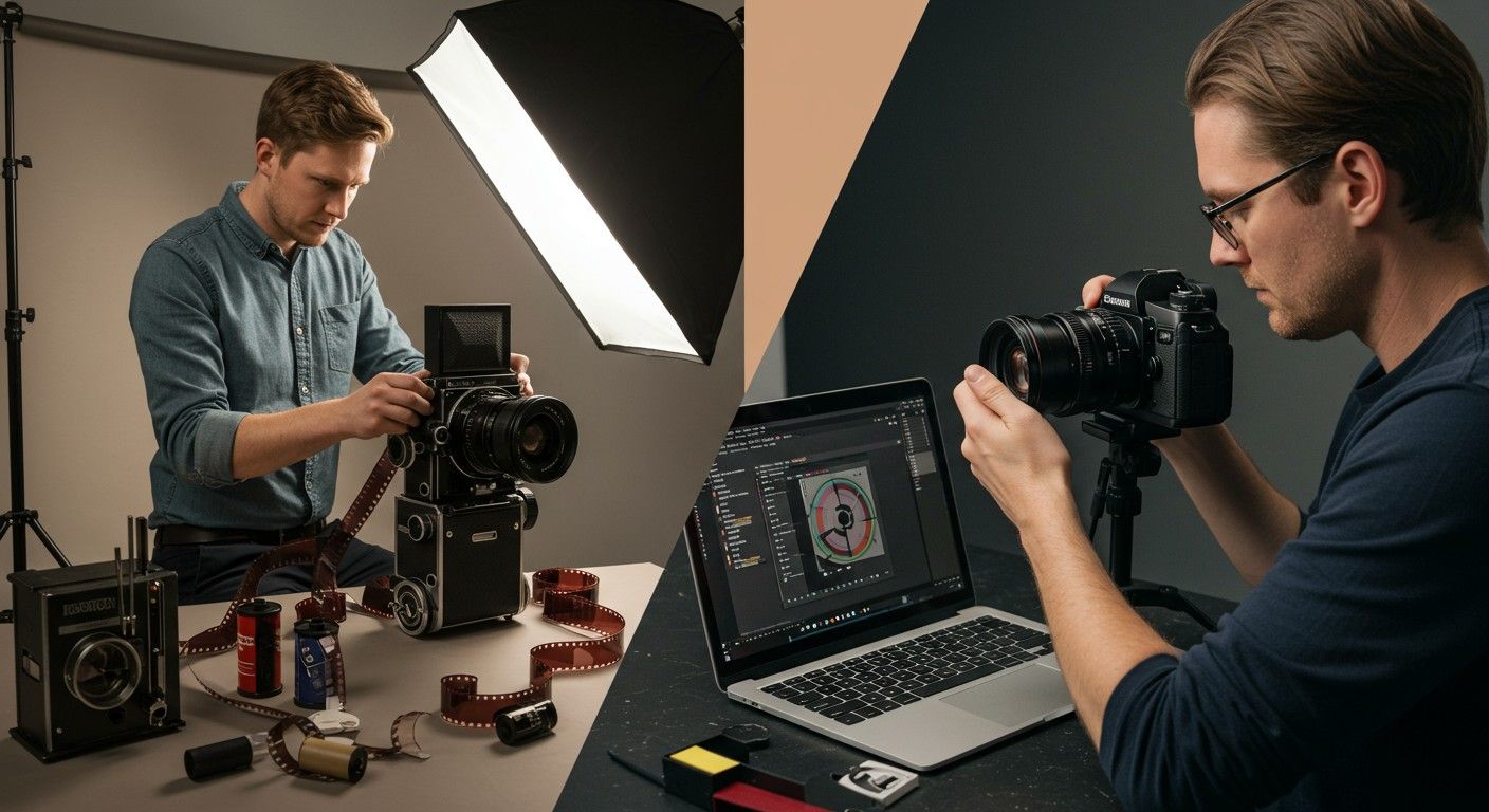 A filmhártya színtartománya meghaladja a digitális érzékelőkét.