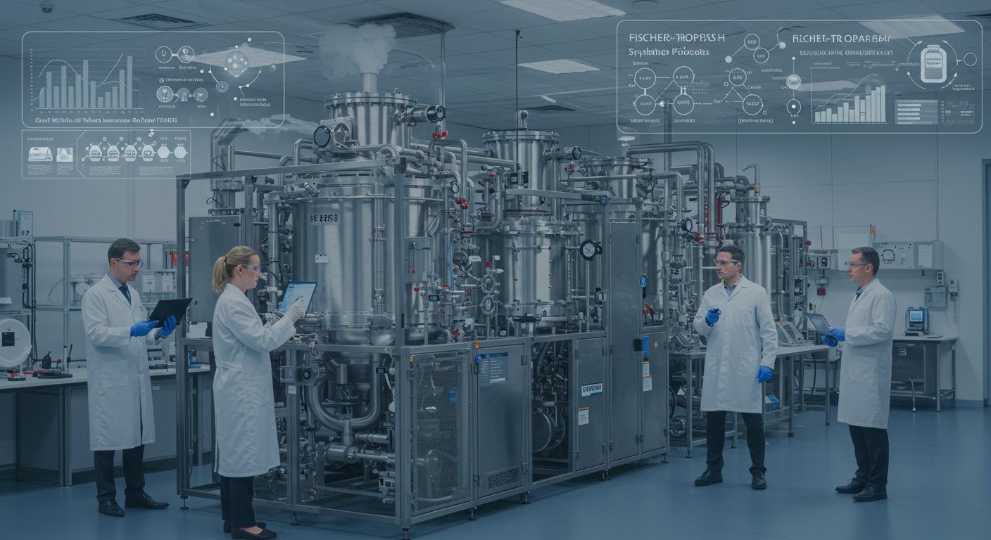A Fischer-Tropsch szintézis bioüzemanyagok előállítására is alkalmas.