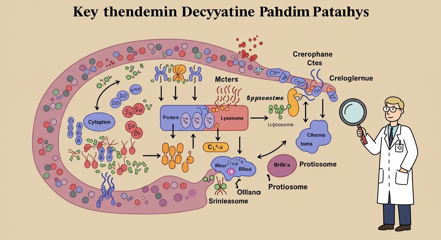 A sejtekben a fehérjebontás a proteolitikus enzimek révén történik.