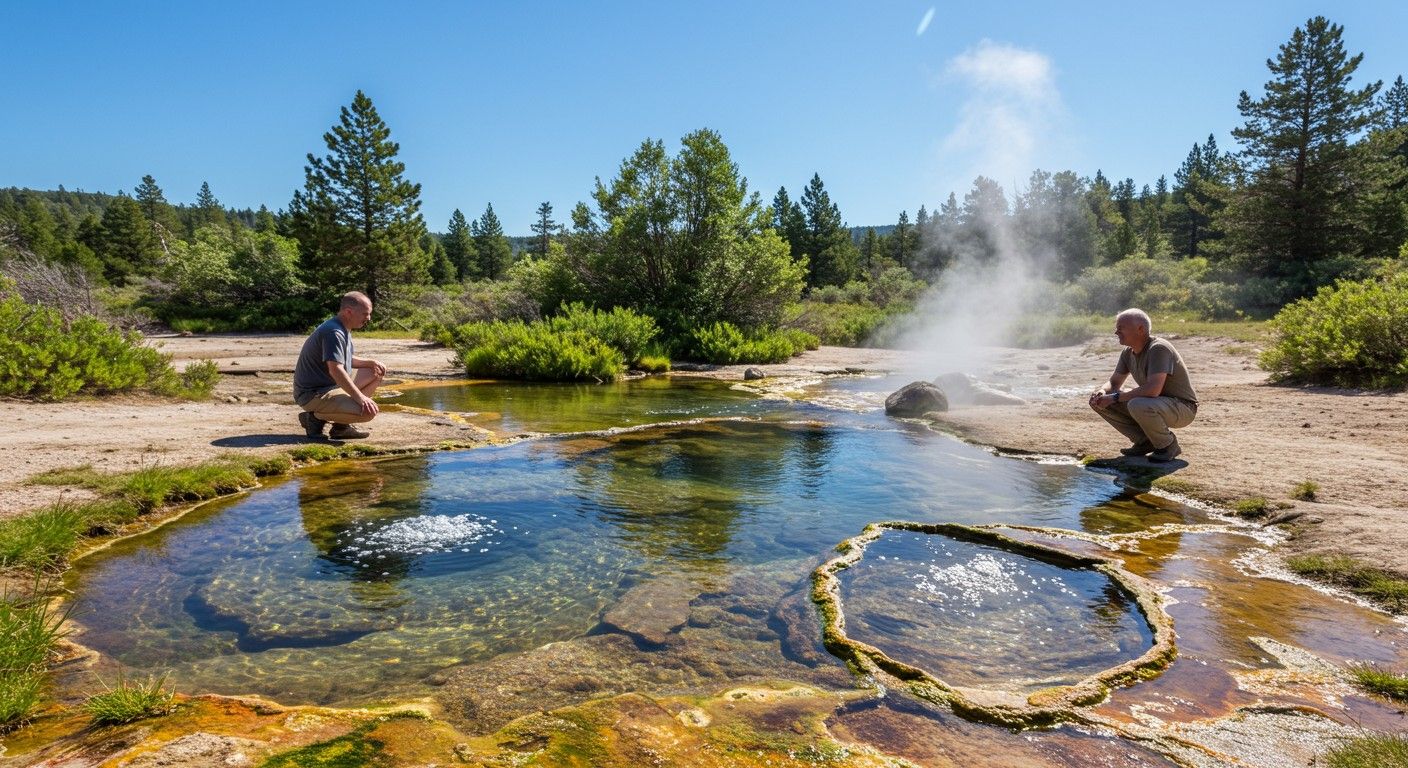 A források típusai közé tartoznak a hőforrások is.