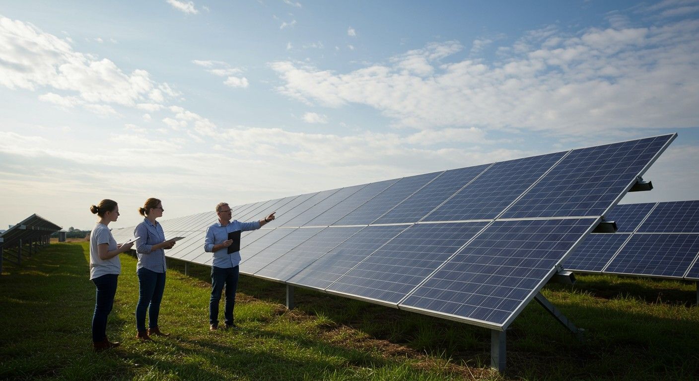 A fotovoltaikus hatás révén napenergia-ökológiai lábnyom csökkenthető.