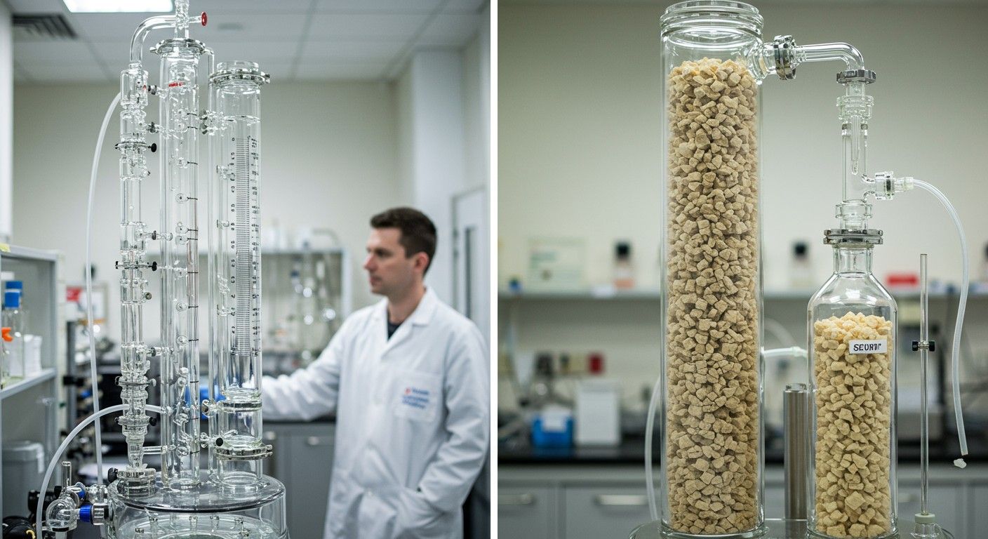 A tányéros oszlopok hatékonyabbak, mint a töltött oszlopok.