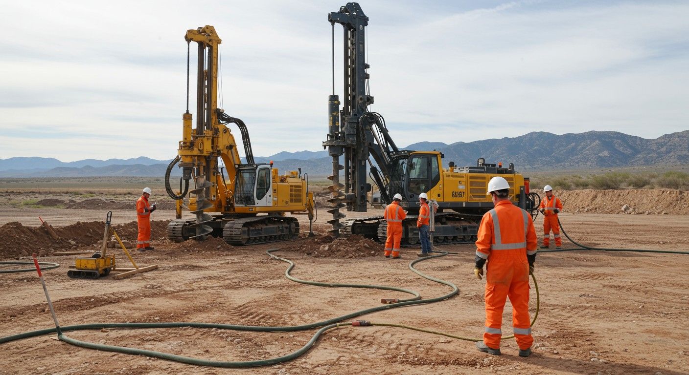 A fúrási technológia fejlődése a geológiai kutatások alapja.