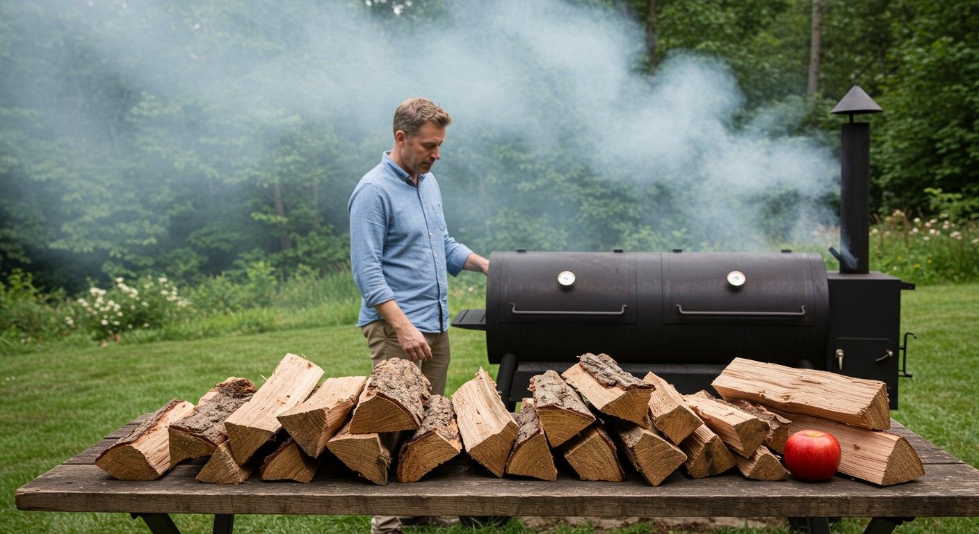 A füstölés ízét a fafajták aromája határozza meg.