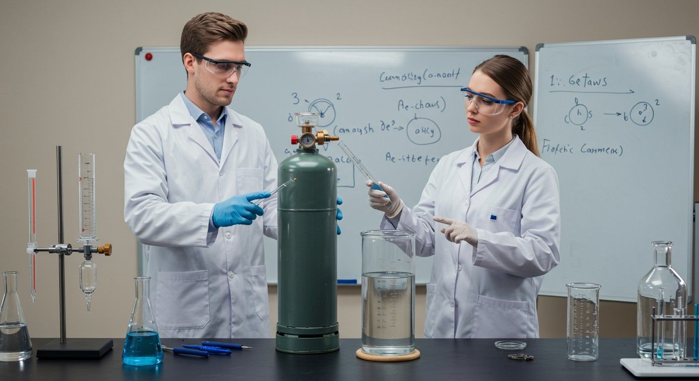 A gáztörvények leírják a gázok viselkedését különböző körülmények között.