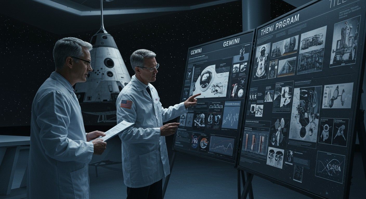 A Gemini-program elsőként tesztelte az űrsétákat és pályamanővereket.