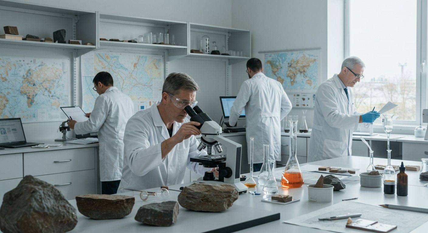 A geokémia kulcsszerepet játszik a földkéreg összetételének megértésében.