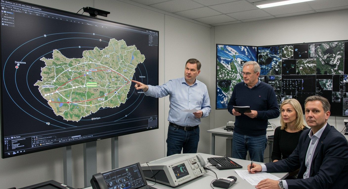 Magyarország geostacionárius műholdakat is üzemeltet a kommunikációhoz.