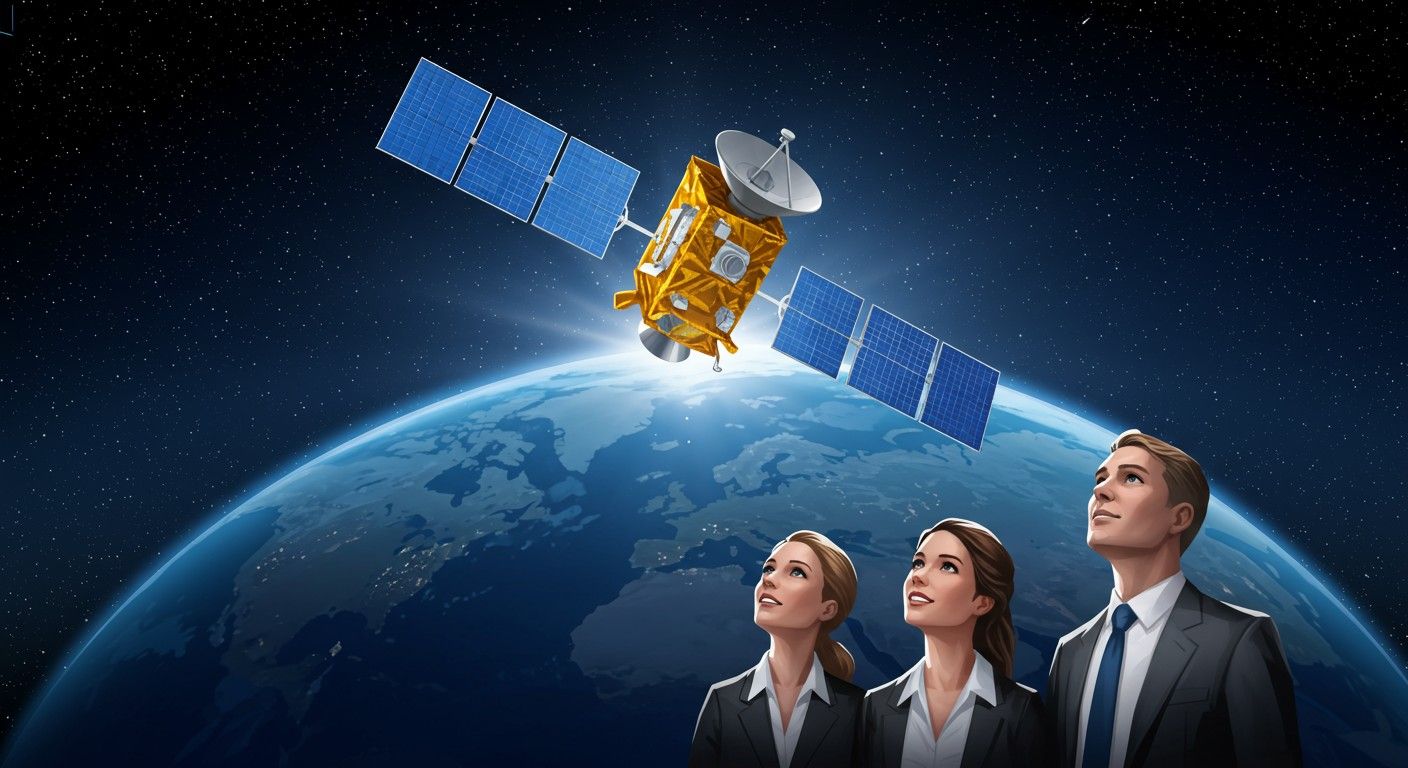 A geostacionárius pálya új technológiákkal bővül a jövőben.