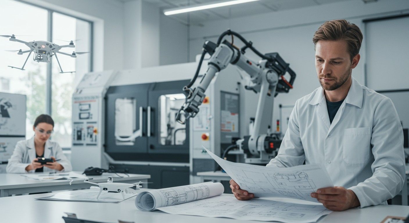 A gépek automatizálása új munkahelyek létrehozását segíti.