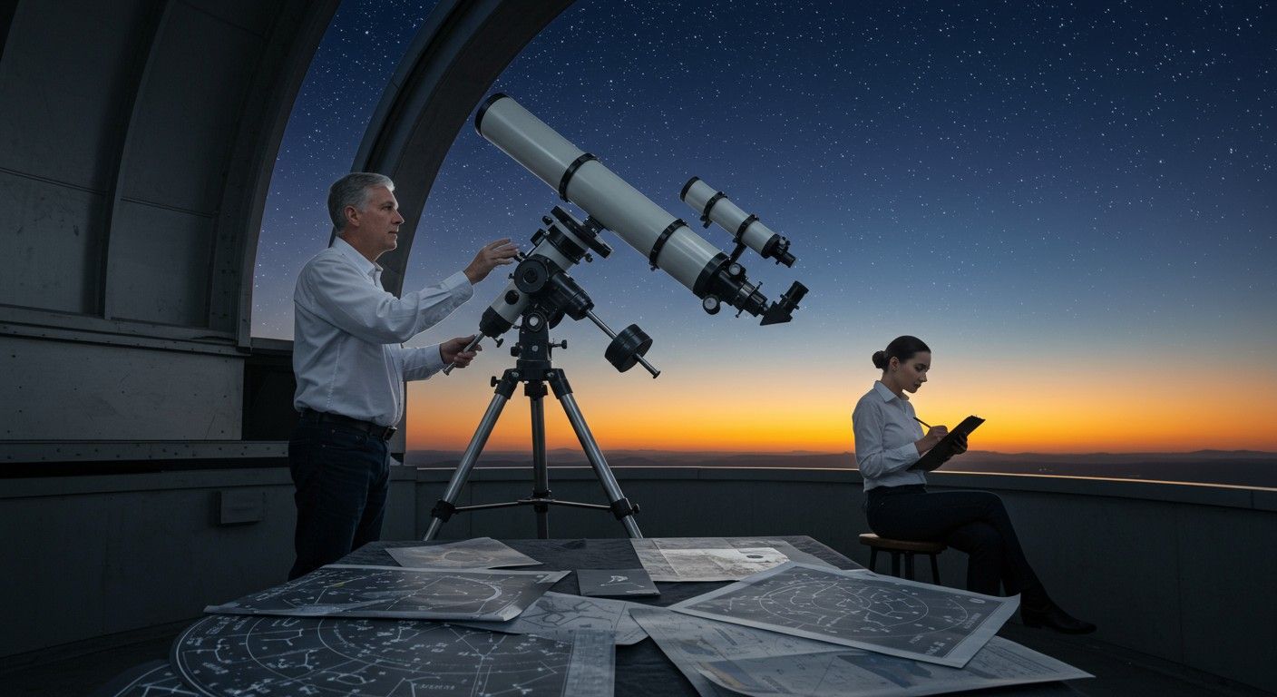 A GHA az égitestek helyzetének pontos meghatározását segíti.