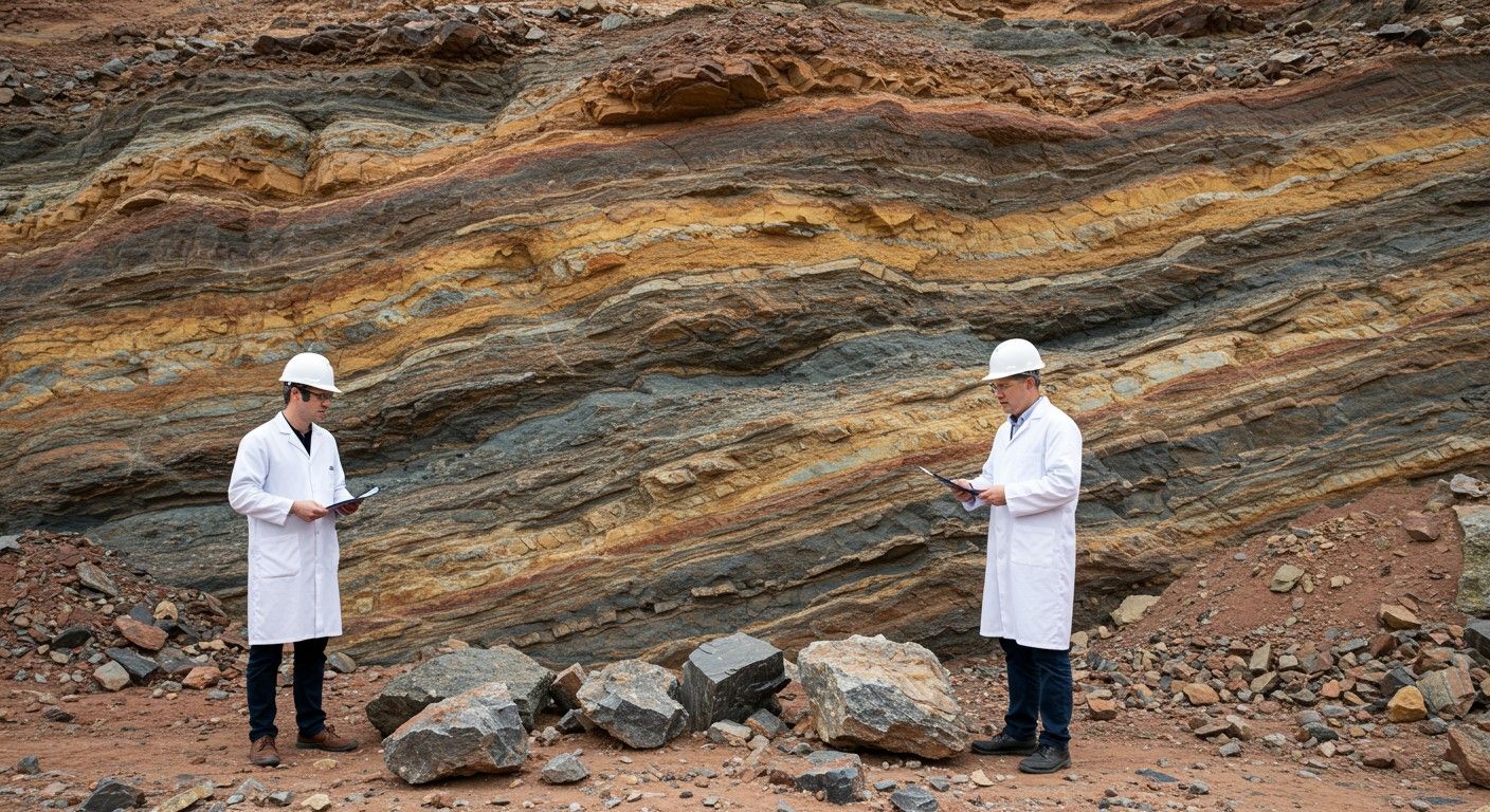 A gibbsit főleg bauxitban található, fontos alumíniumforrás.