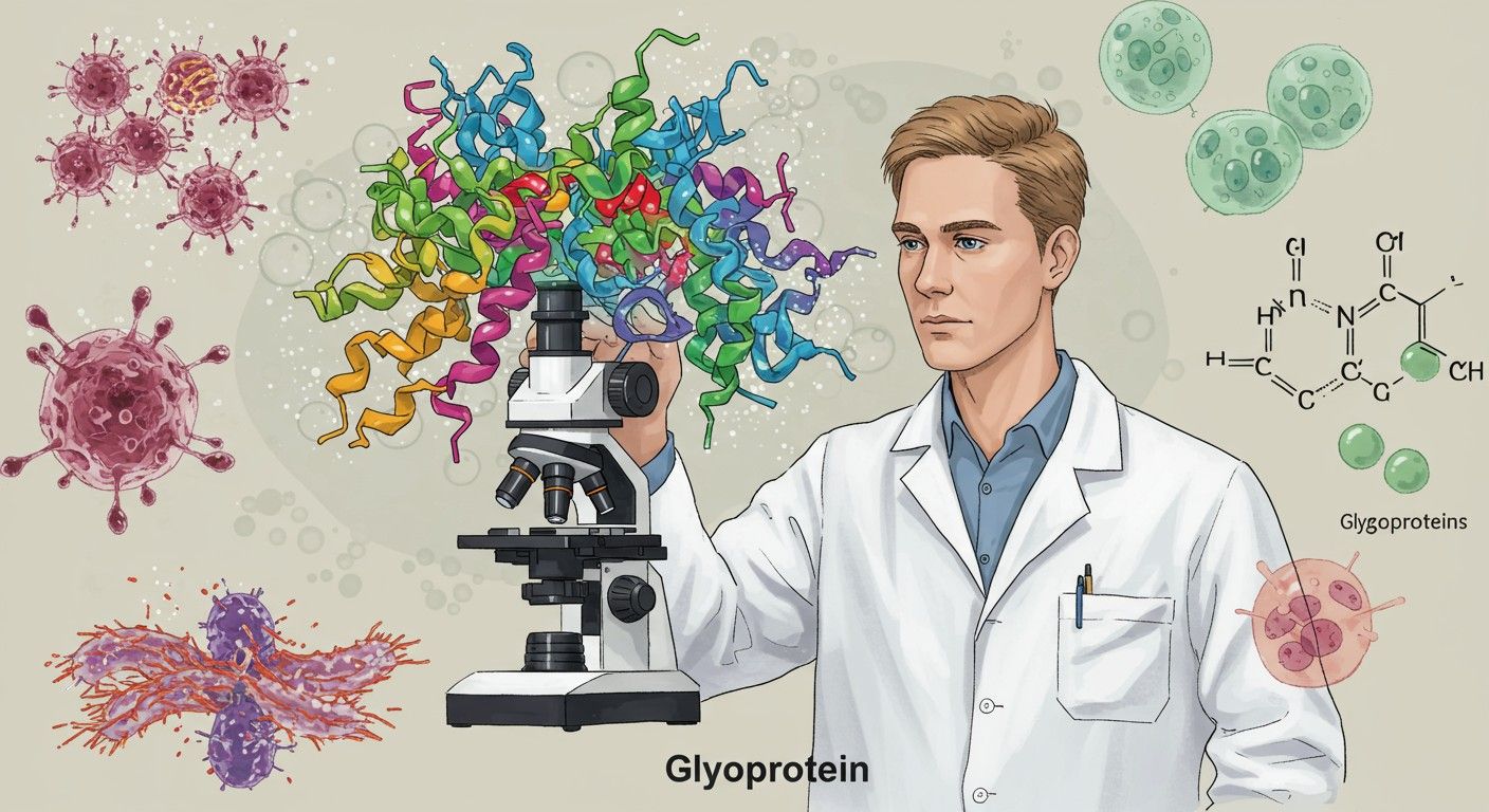 A glükoproteidek szerepet játszanak az immunválaszban és sejtközi kommunikációban.