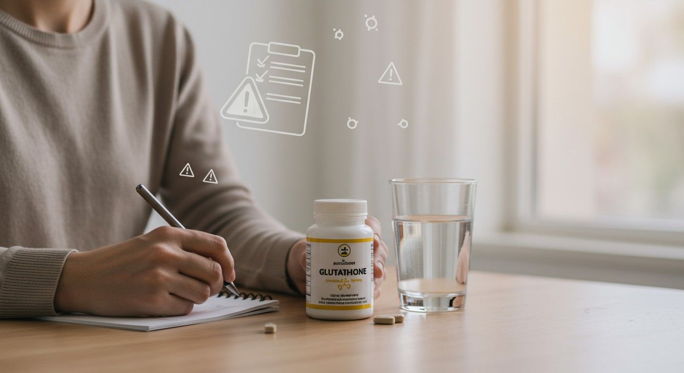 A glutation kiegészítés mellékhatásai egyénenként változhatnak.