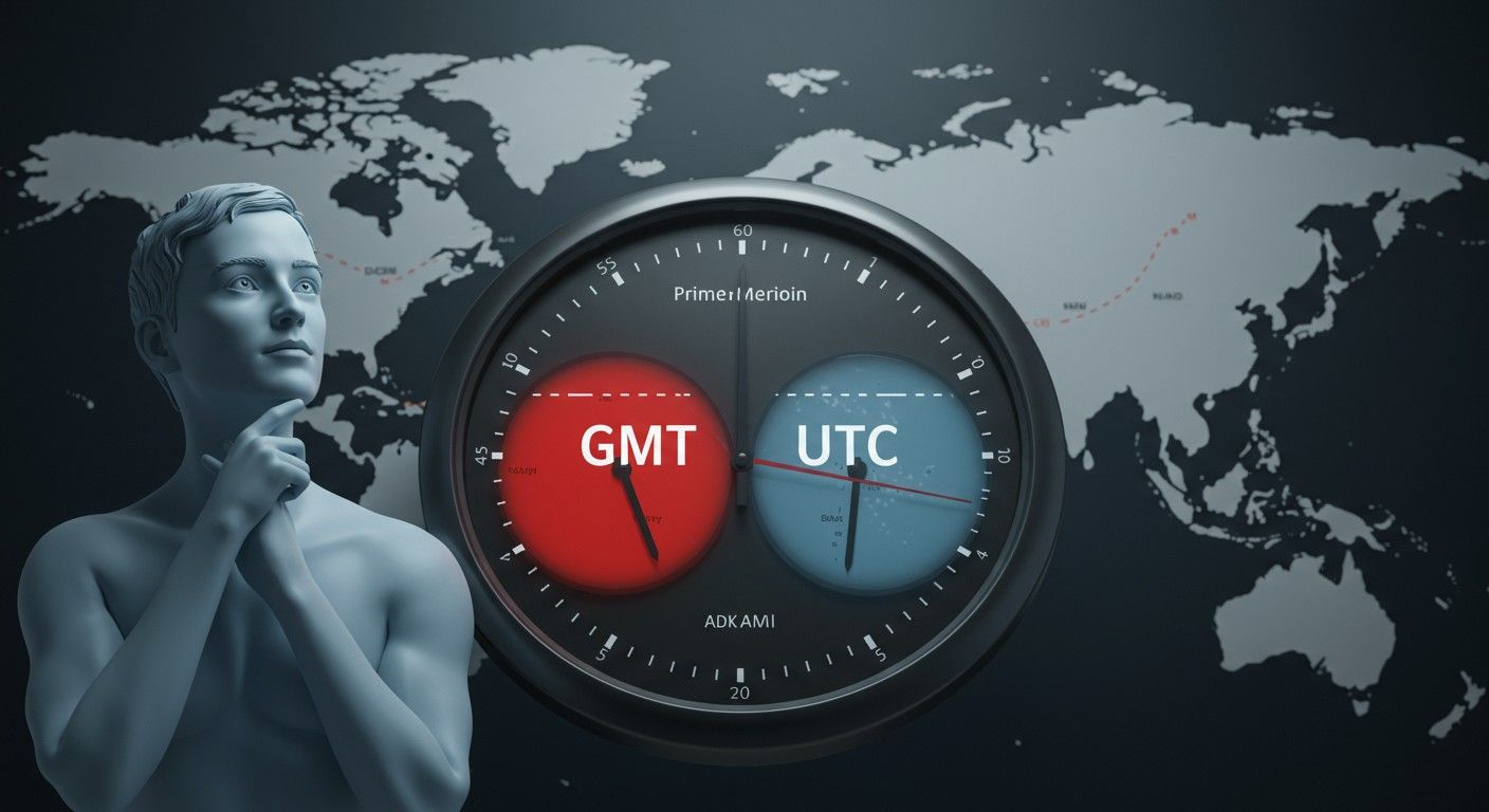 A GMT és UTC időzónák, de eltérő képletek szerint működnek.