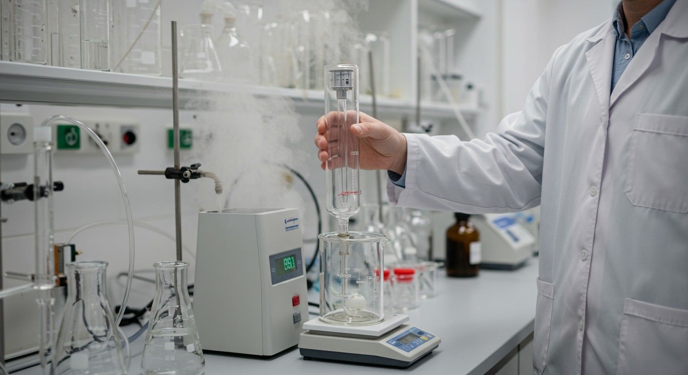 A gőzsűrűség mérése kulcsfontosságú a mérnöki alkalmazásokban.