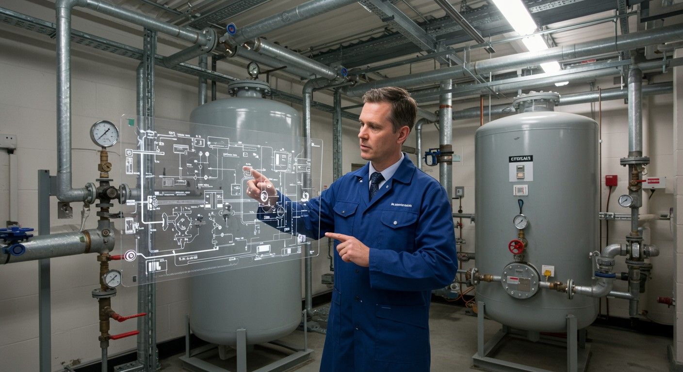 A gőztároló rendszerek kulcsszereplője a víztartály és szelep.