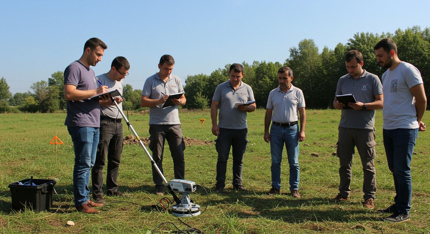 A talaj nedvességtartalma jelentősen befolyásolja a GPR teljesítményét.