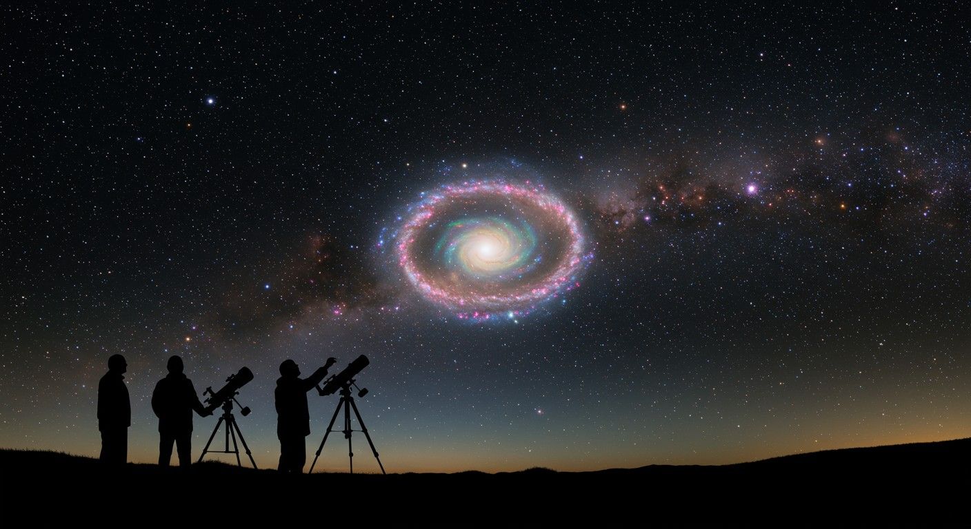A gravitációs lencsék felfedik az univerzumban rejlő sötét anyagot.