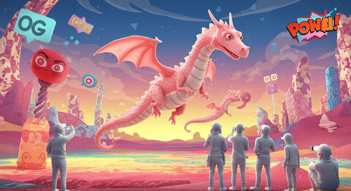 A Gum dragon népszerűtének titka a kreatív interpretációkban rejlik.