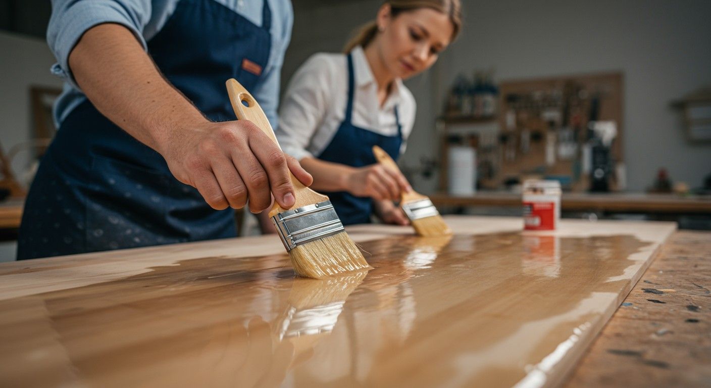 A gumilakk karcálló, vízálló és rugalmas bevonat.