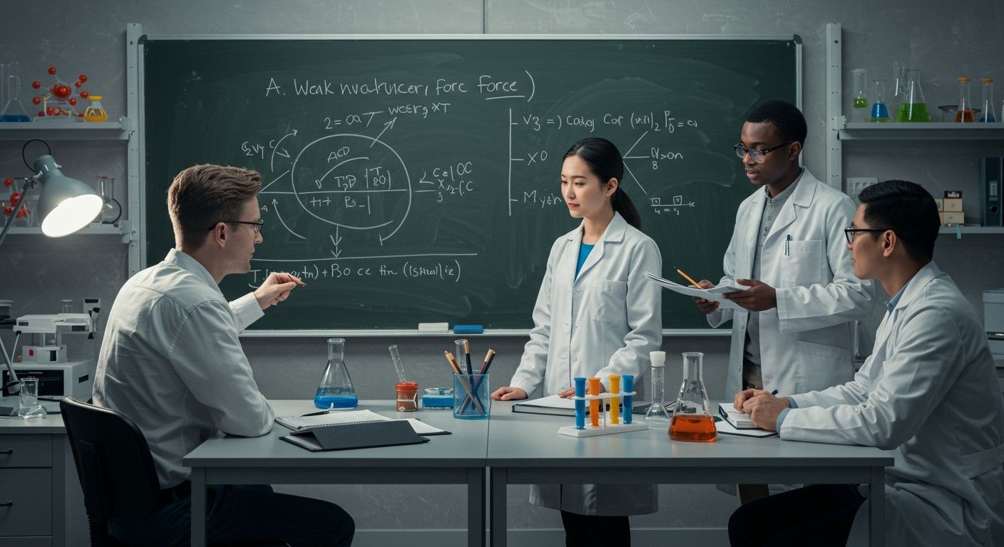 A gyenge magerő kulcsszerepet játszik a kölcsönhatásokban.