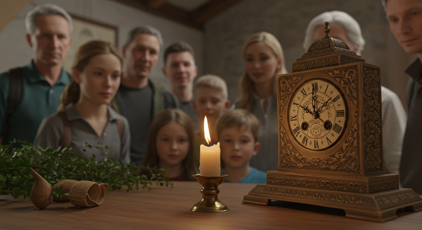 A gyertyaóra Keletből indult, Nyugaton terjedt el.