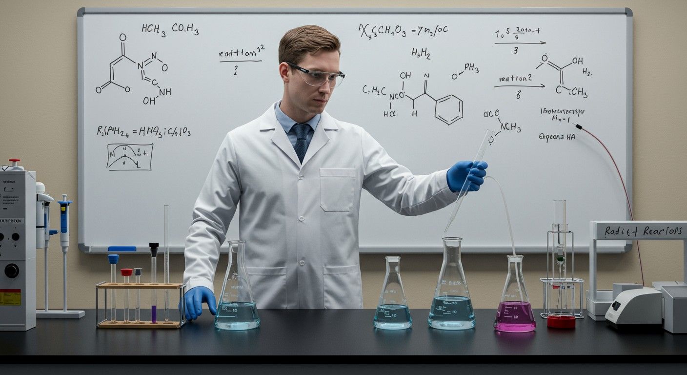 A gyökös reakciók irányítása fontos a szintézis folyamatában.