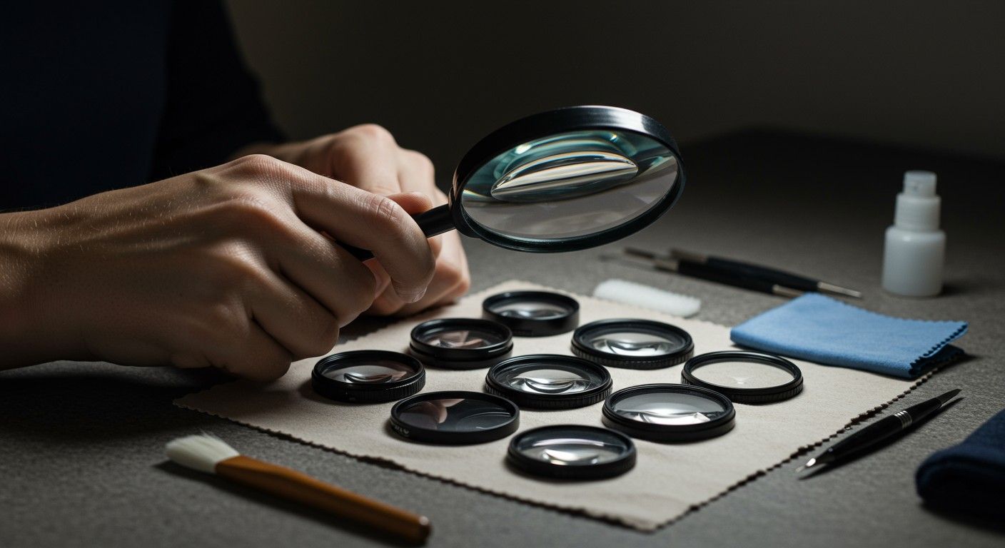 A gyűjtőlencsék rendszeres tisztítása javítja a képminőséget.