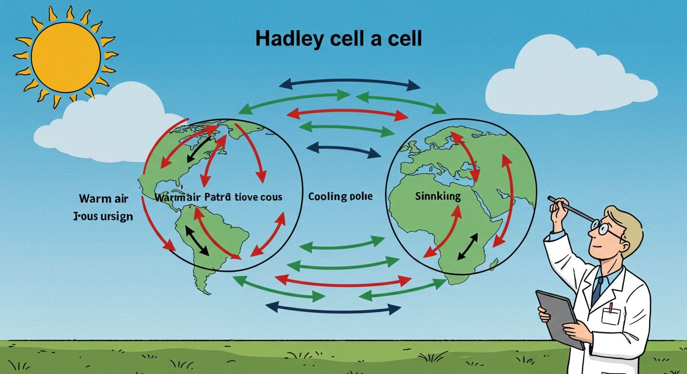 A Hadley-cella a trópusi időjárás fő mozgatórugója.