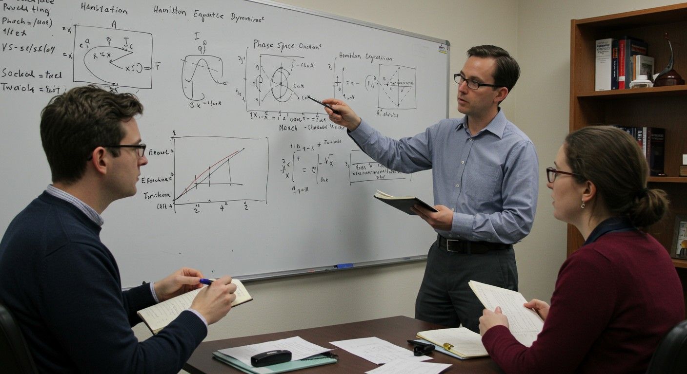 A Hamilton-egyenletek a fázistérszerkezet dinamikáját leírják.