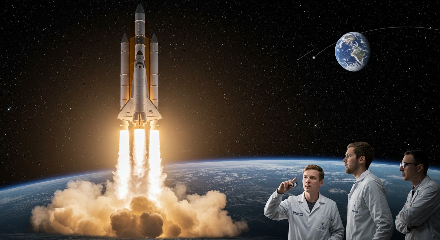 A háromfokozatú rakéták optimalizálják az üzemanyag-használatot űrutazáskor.