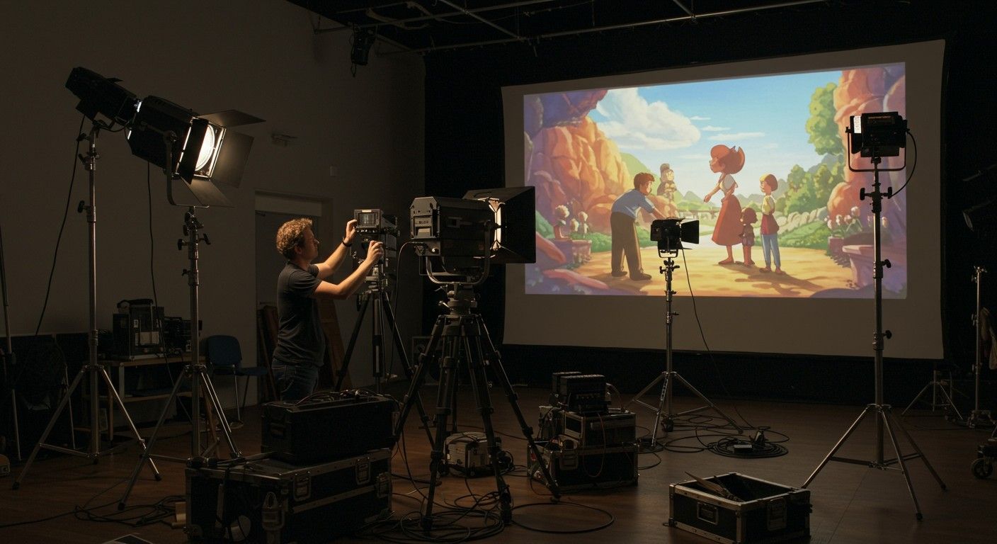 A háttérvetítés gyakran technikai nehézségeket okoz a filmeseknek.