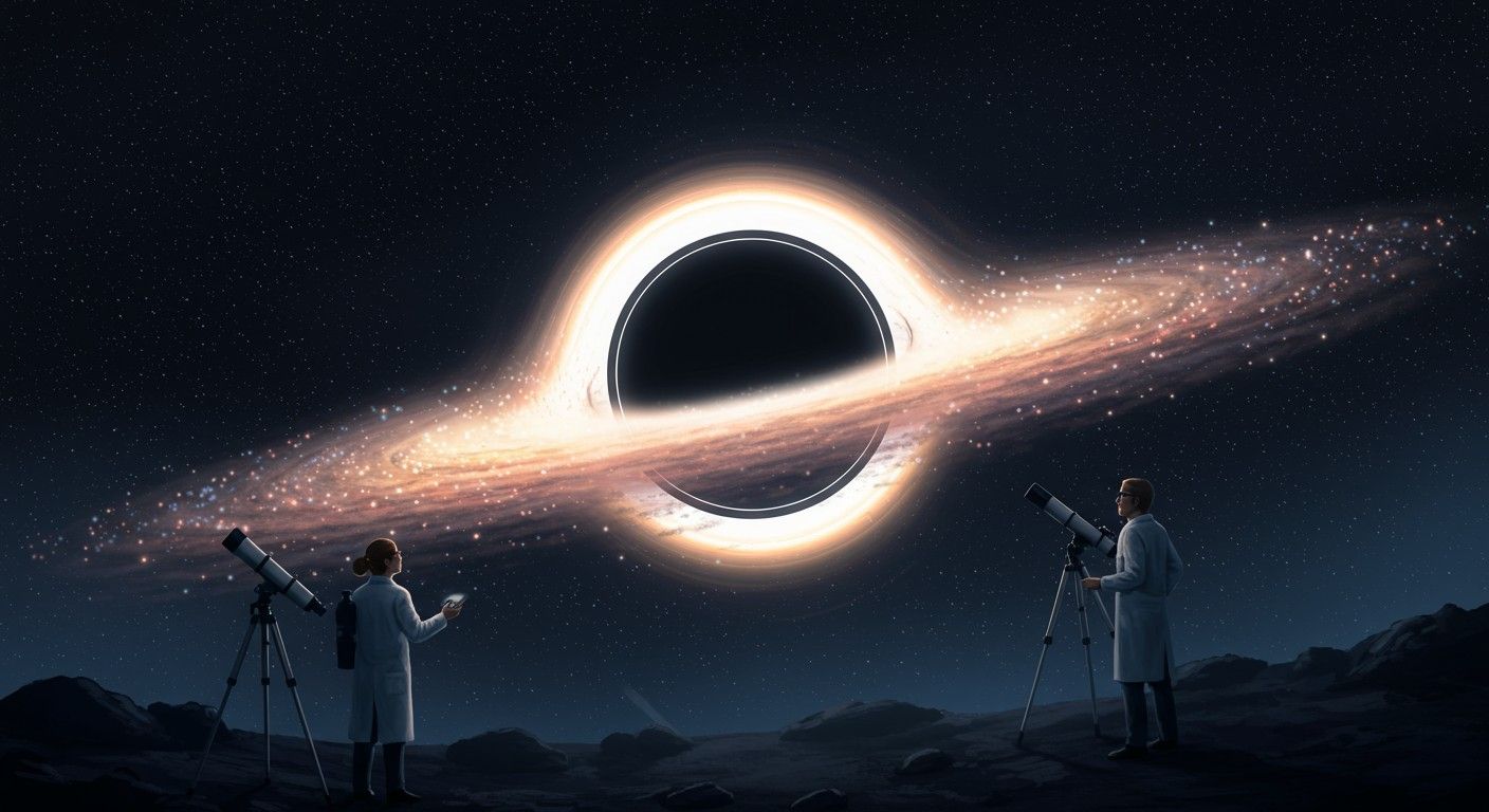 A Hawking-sugárzás segíthet a fekete lyukak keletkezésének megértésében.