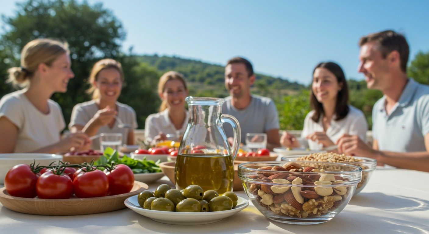 A mediterrán étrend növeli a HDL-koleszterin szintet.