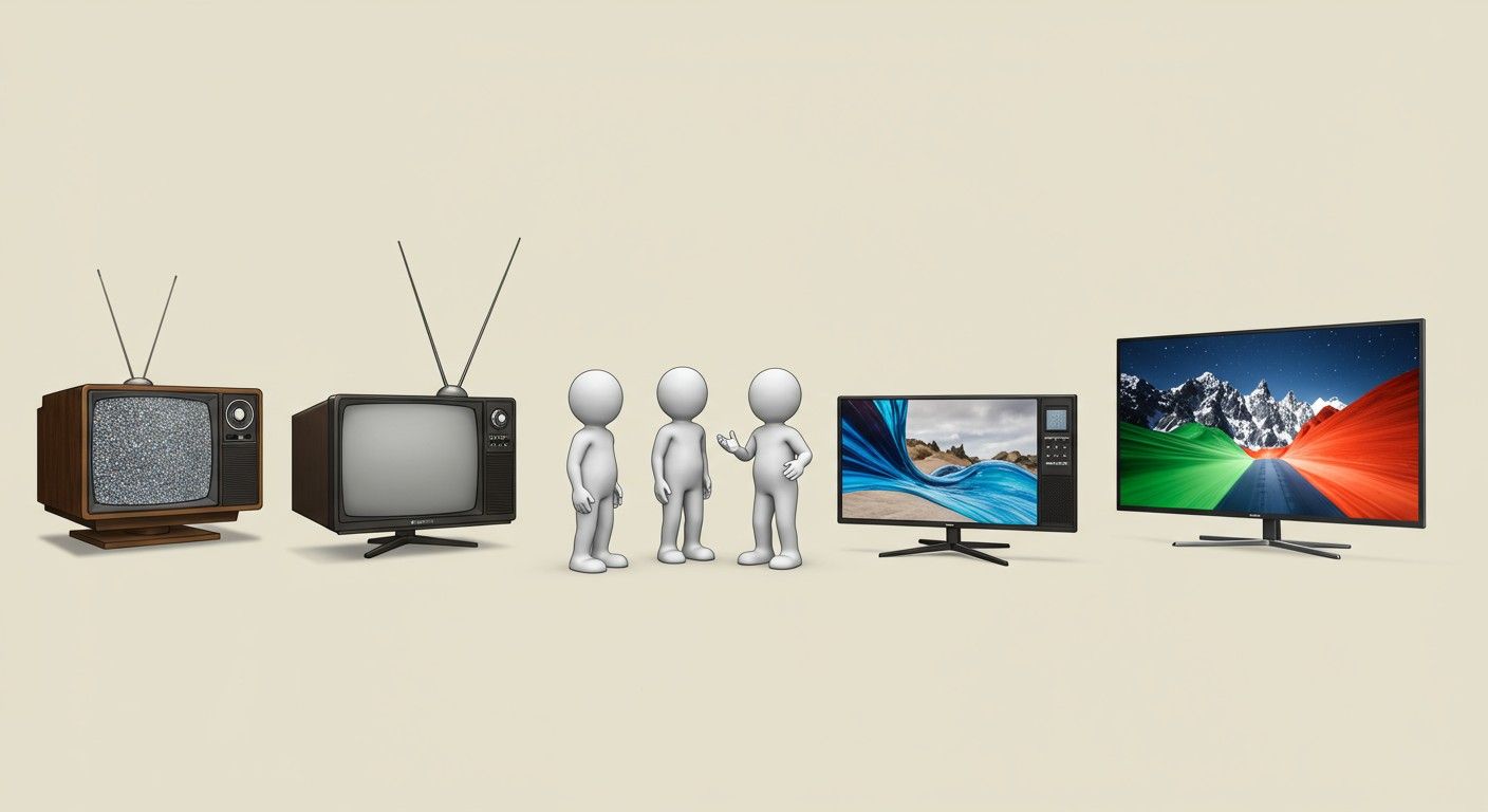 A HDTV technológia fejlődése forradalmasította a tévénézést.
