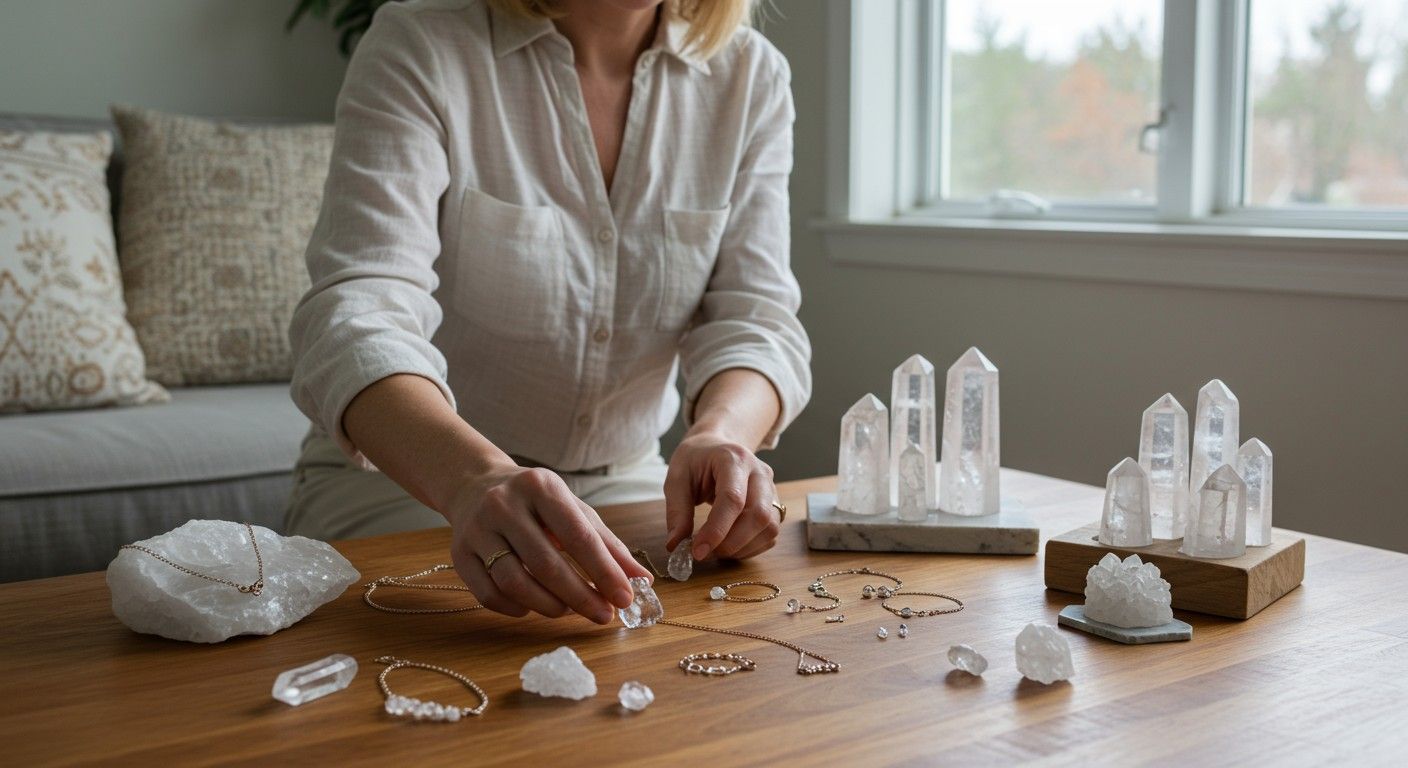 A hegyikristály növeli a tisztaságot és a harmóniát.