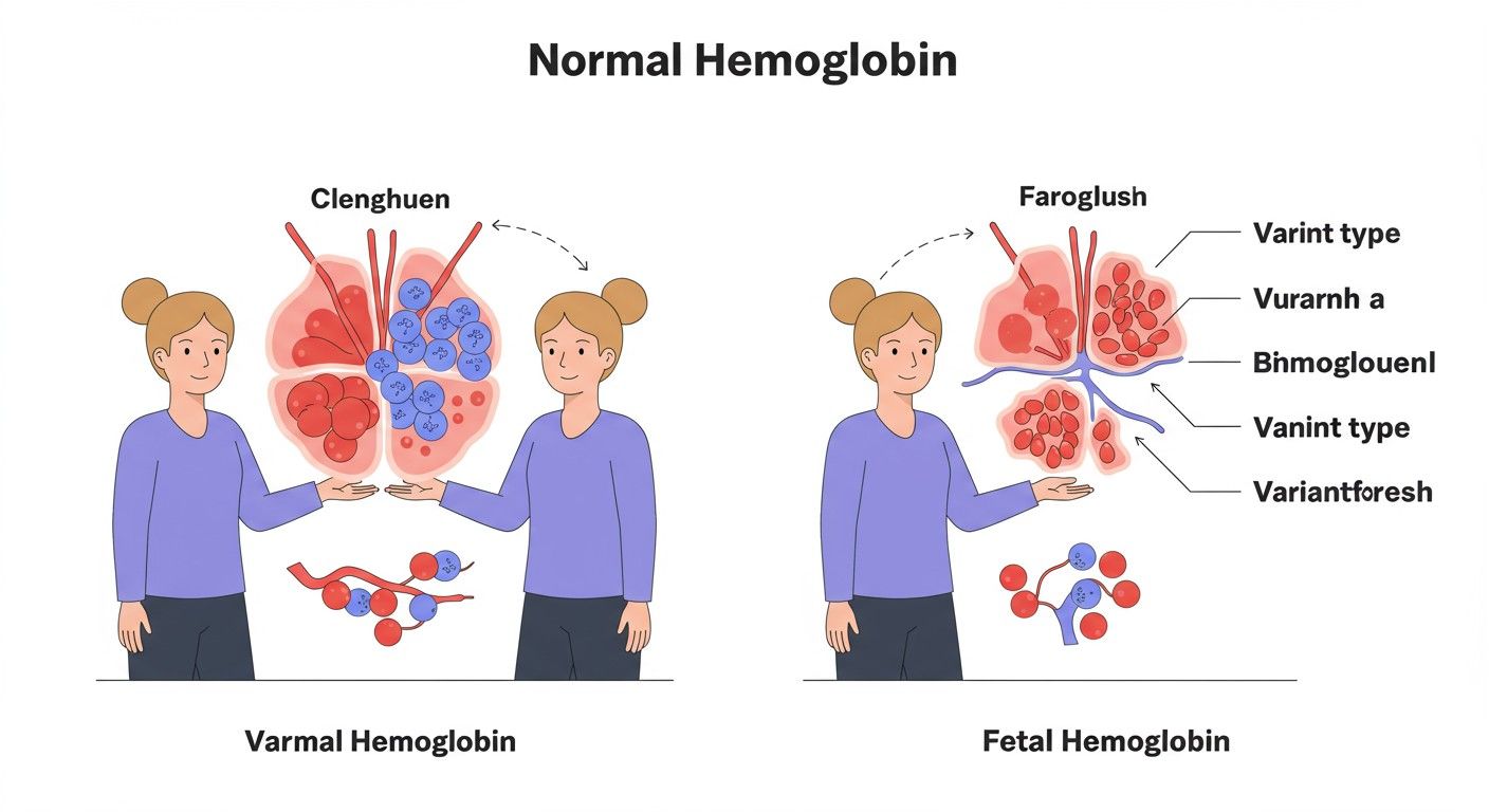 A hemoglobin különböző típusai oxigénképességükben különböznek.