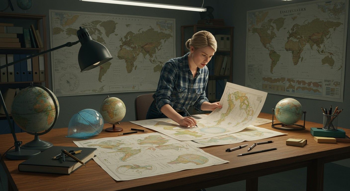 A hengervetületek a globális térképezés alapkövei.