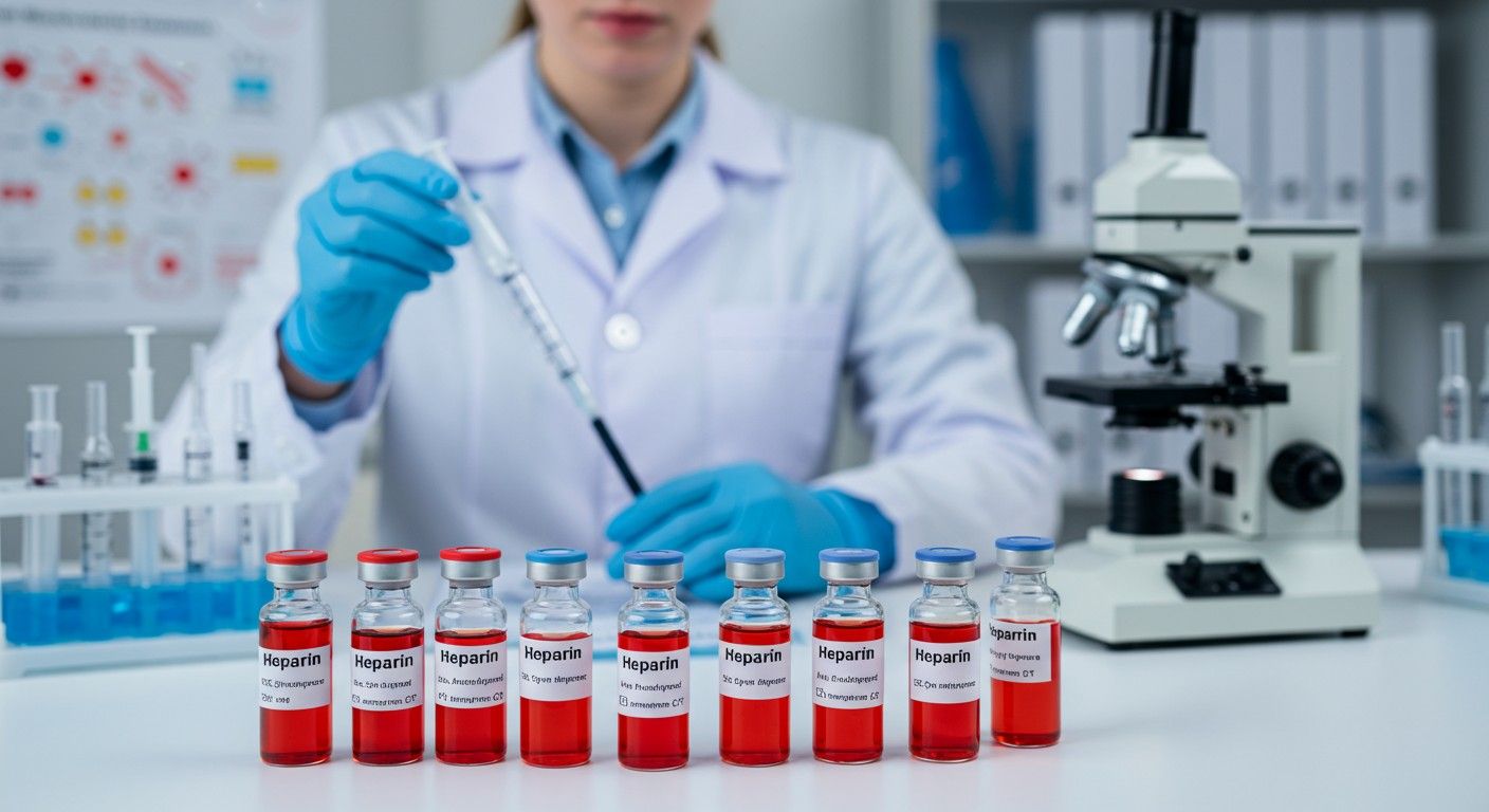 A heparin típusai eltérő biológiai aktivitással rendelkeznek.